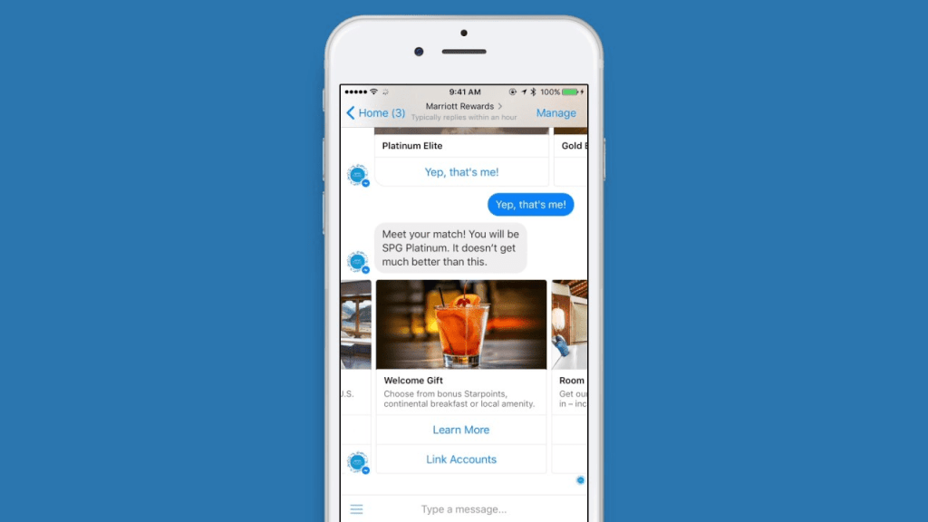 Marriott chat one of the finest chatbot marketing examples in hospitality case