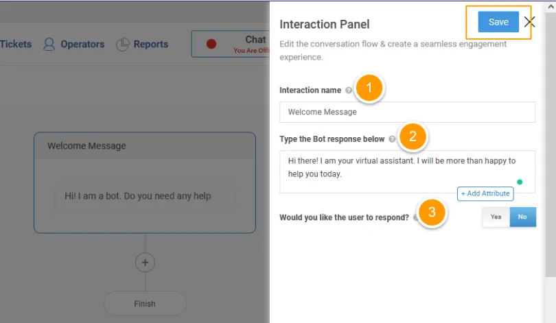 Interaction Panel