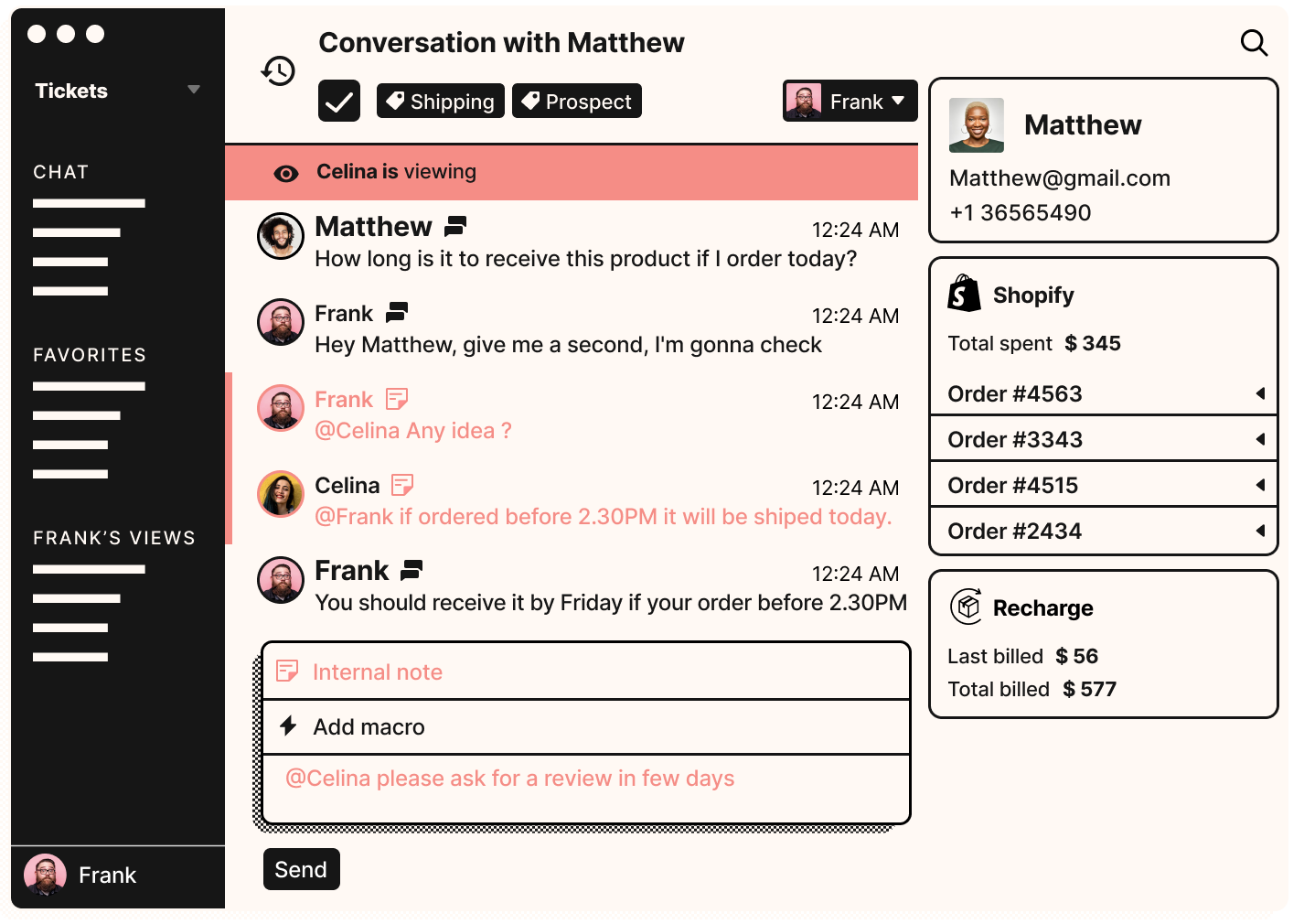 Gorgias - Magento Live Chat Extension