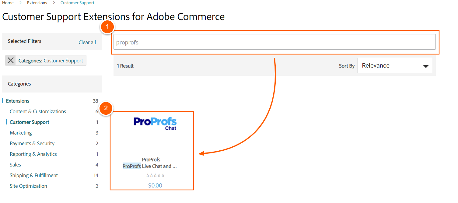 Magento and ProProfs Chat