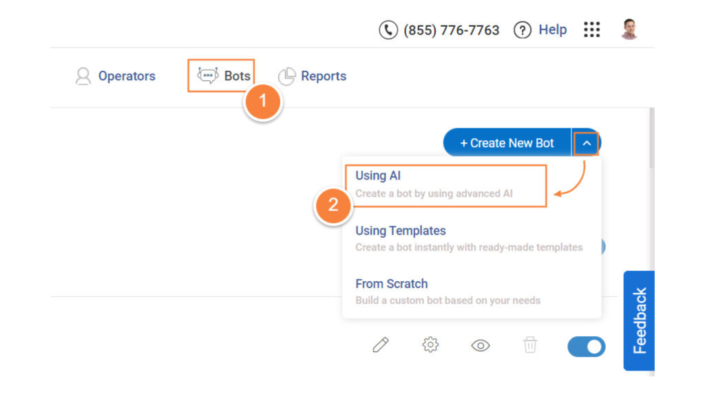 How-to-create-a-bot-ProProfs-Livechat