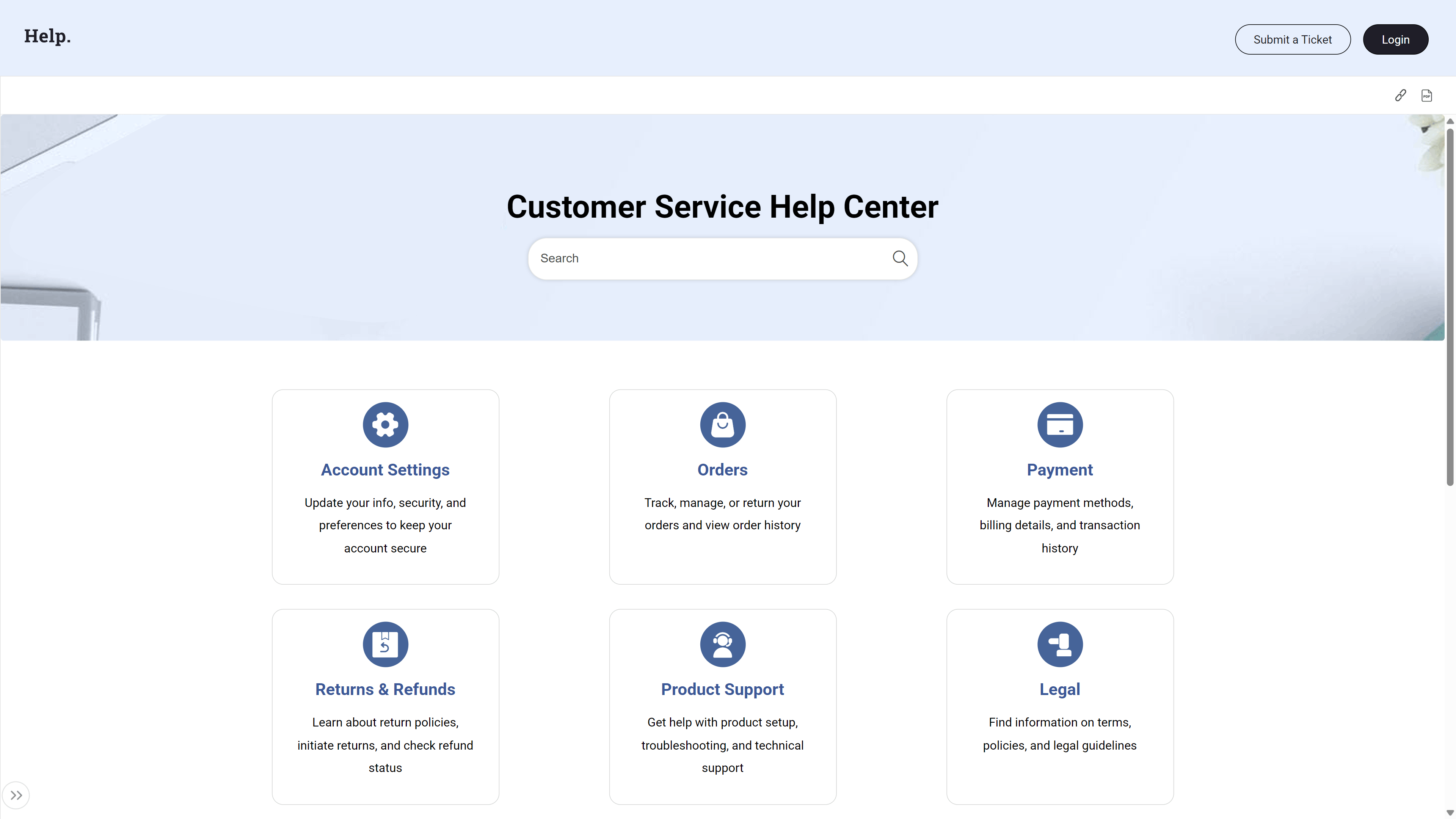 Knowledge Base Template