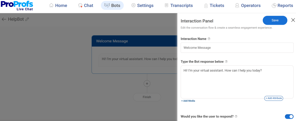 Start Building a Bot